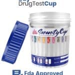 5 panel drug test cups - dot technology