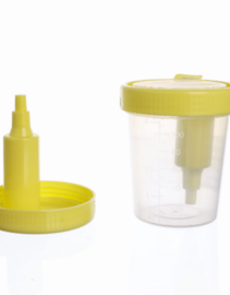 Urine Container Cup with Needle