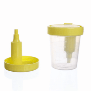 Urine Container Cup with Needle